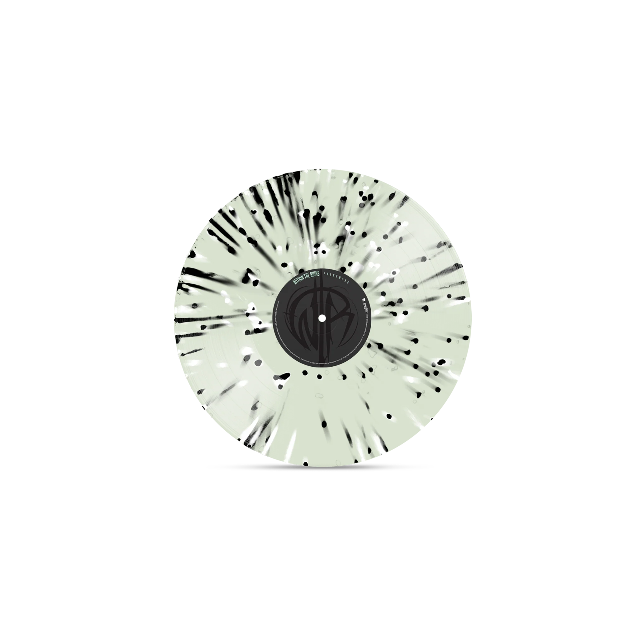 WITHIN THE RUINS 'PHENOMENA'10TH ANNIVERSARY EDITION LP (Coke Bottle Clear w/ Black & White Splatter Vinyl) - Image 2