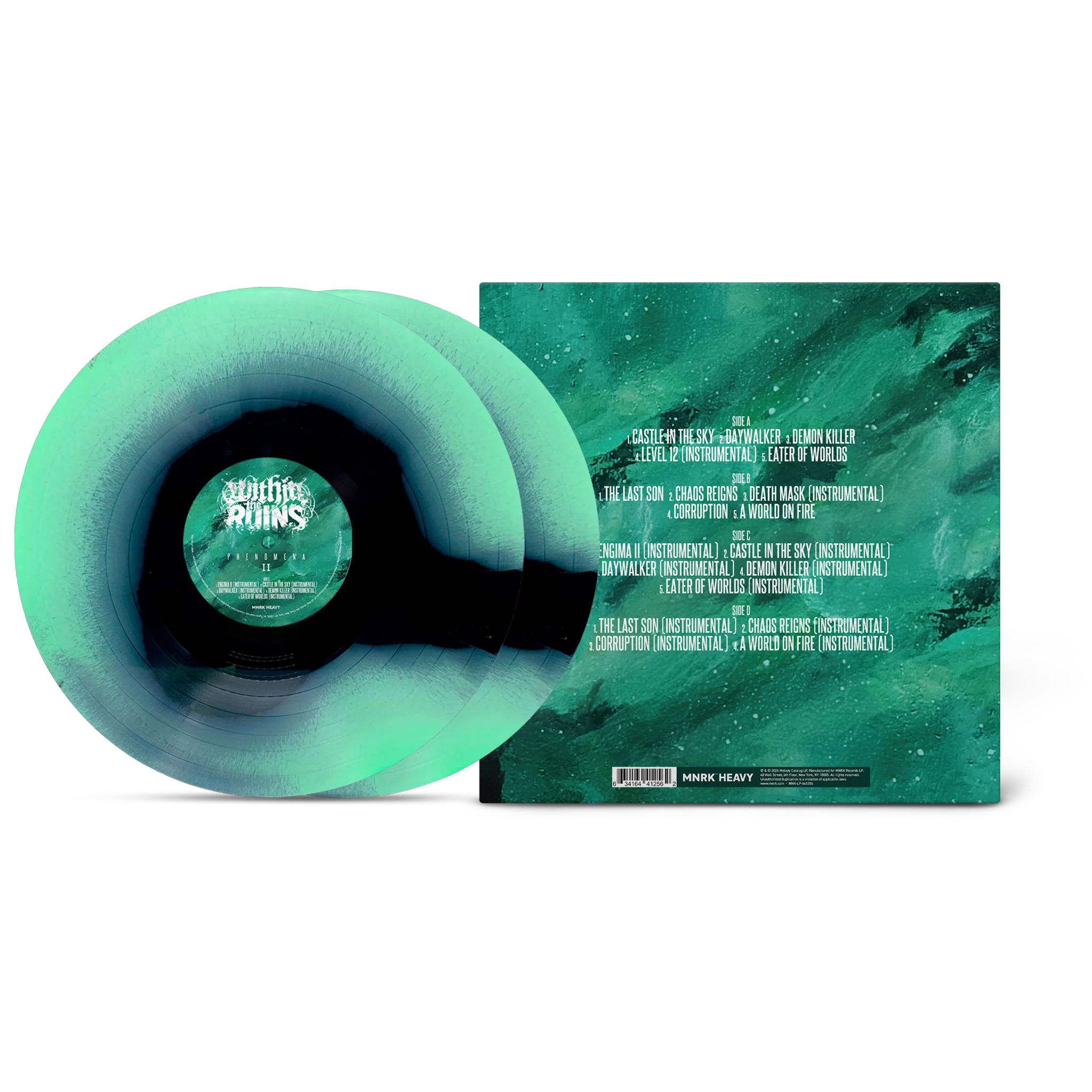 WITHIN THE RUINS 'PHENOMENA II' 2LP (Color In Color Vinyl) - Image 2