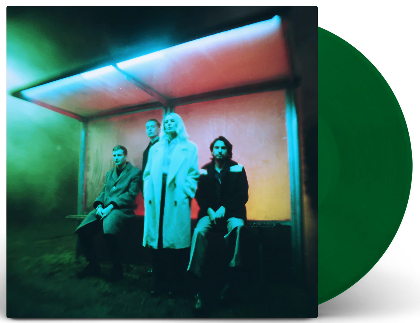 WOLF ALICE 'BLUE WEEKEND' LP - TRANSLUCENT FOREST GREEN