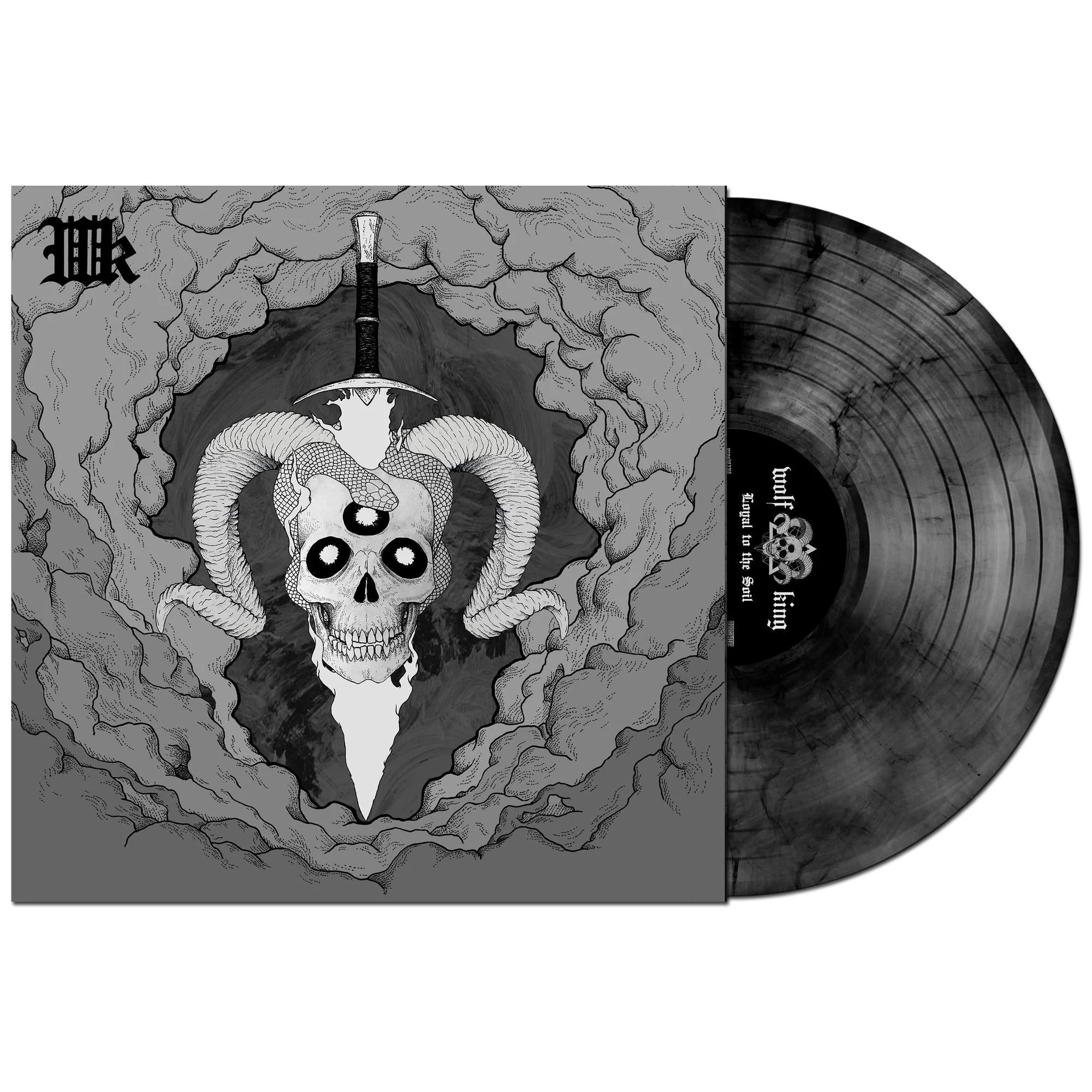 WOLF KING 'LOYAL TO THE SOIL' LP - REISSUE - CLEAR/BLACK SMOKE