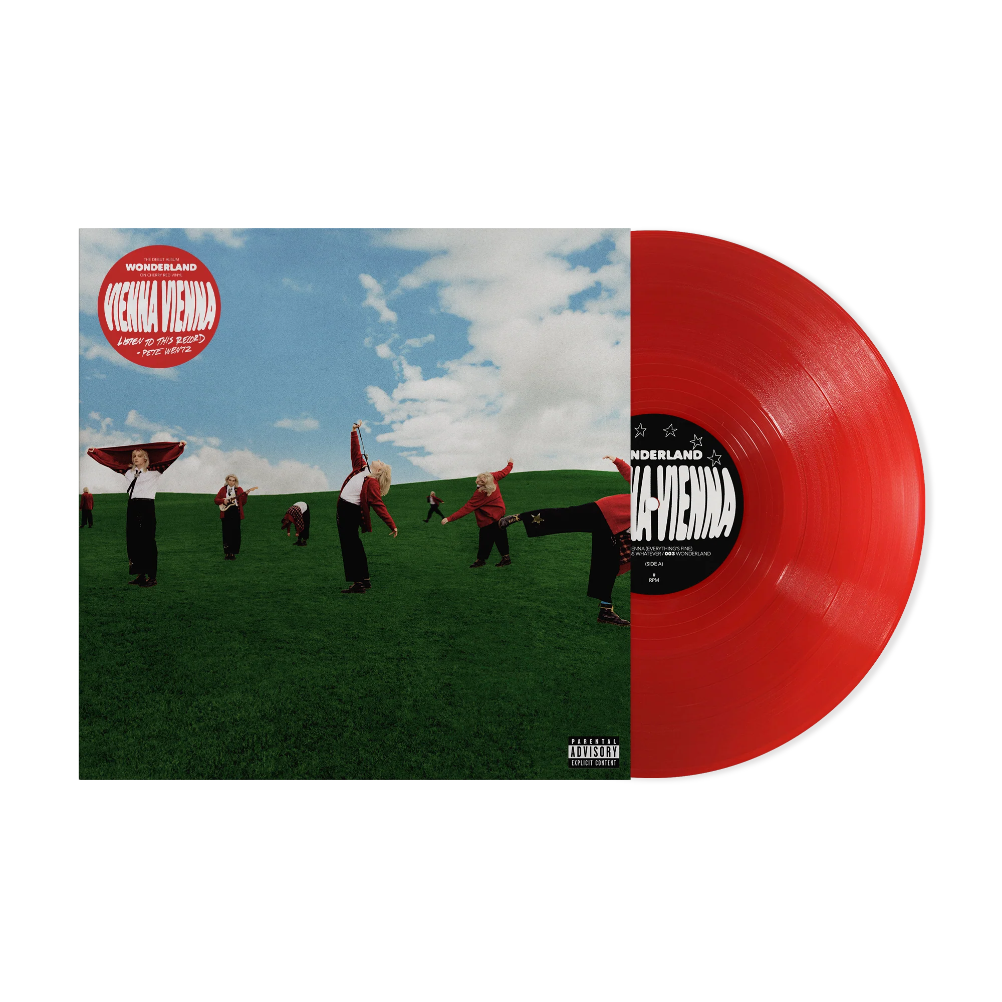 VIENNA VIENNA 'WONDERLAND' LP (Ruby Vinyl)