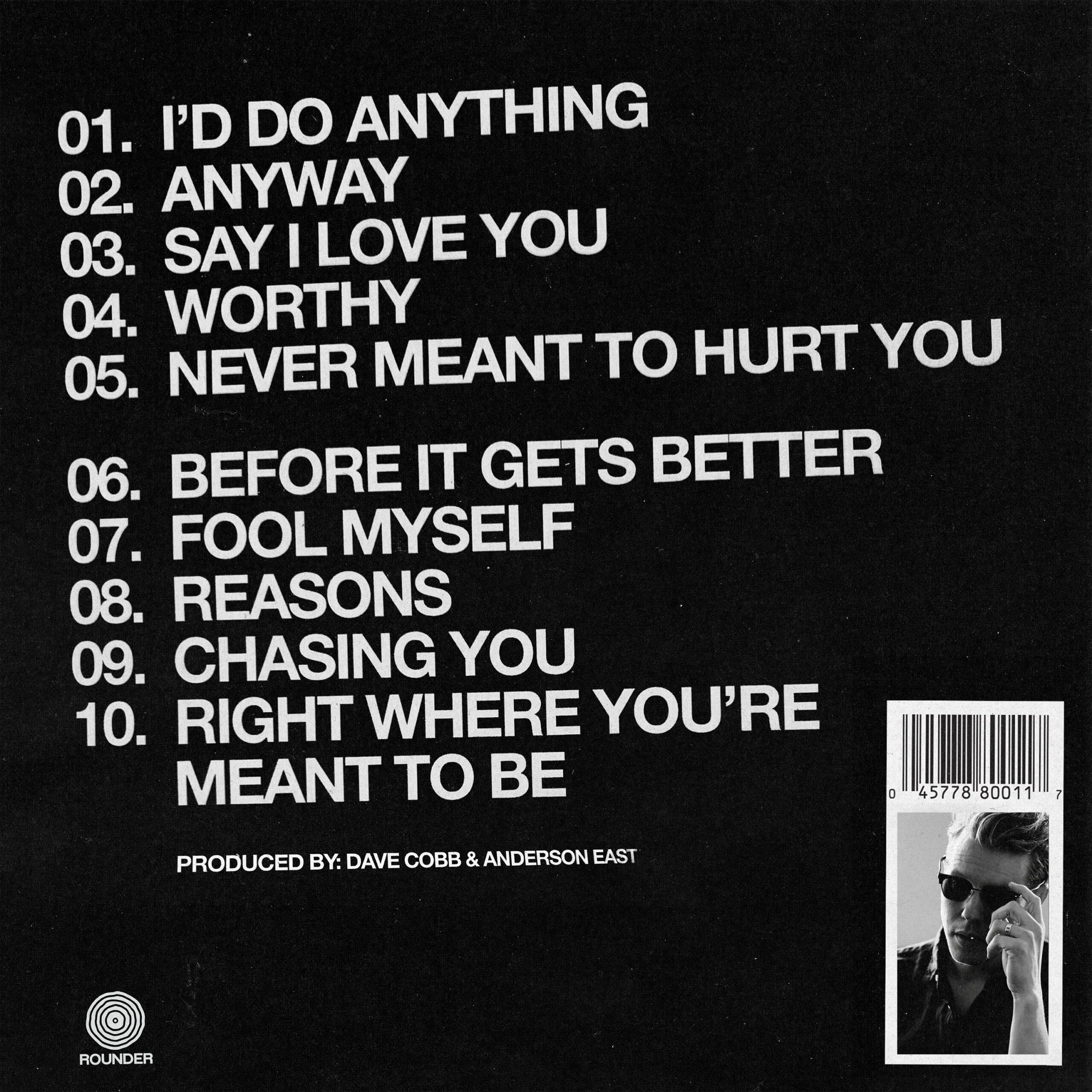 ANDERSON EAST 'WORTHY' LP (Port Vinyl) - Image 2