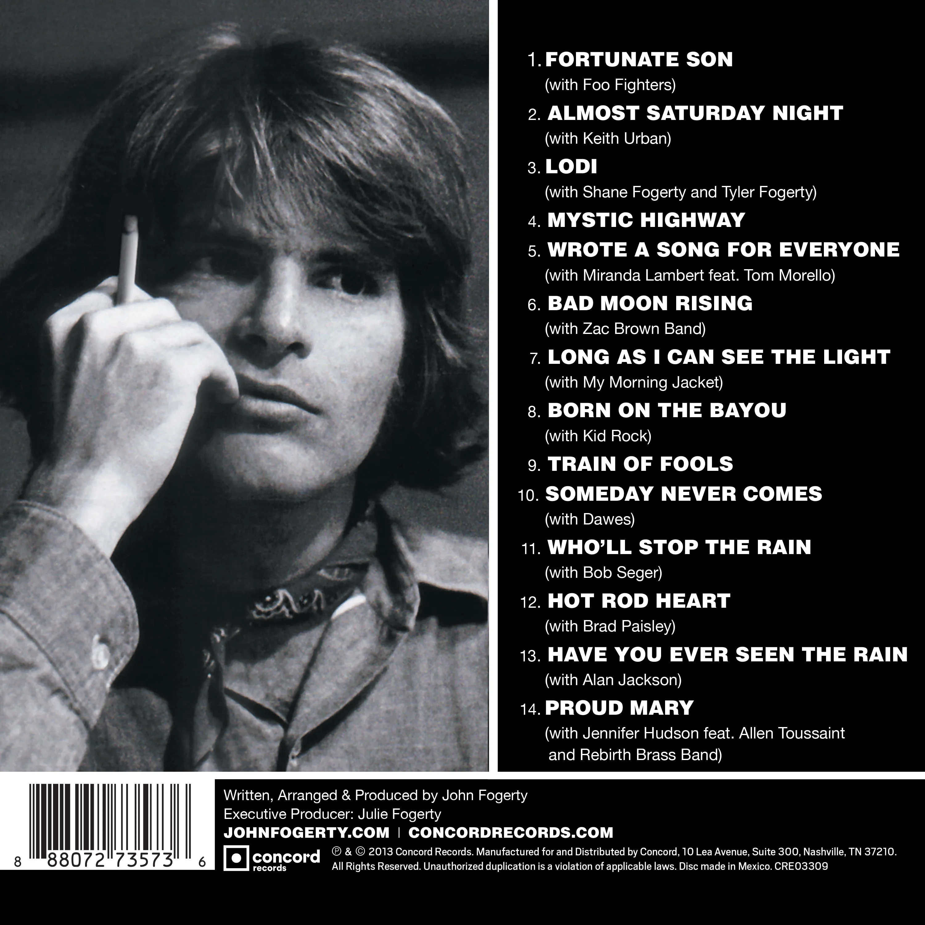 JOHN FOGERTY 'WROTE A SONG FOR EVERYONE' 2025 EDITION CD - Image 3