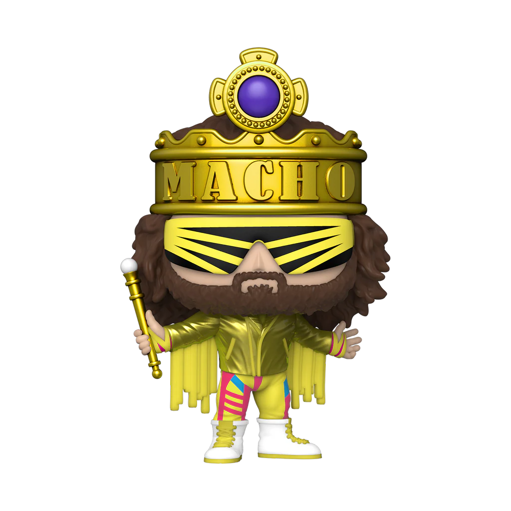 WWE KING MACHO MAN METALLIC FUNKO POP! FIGURE