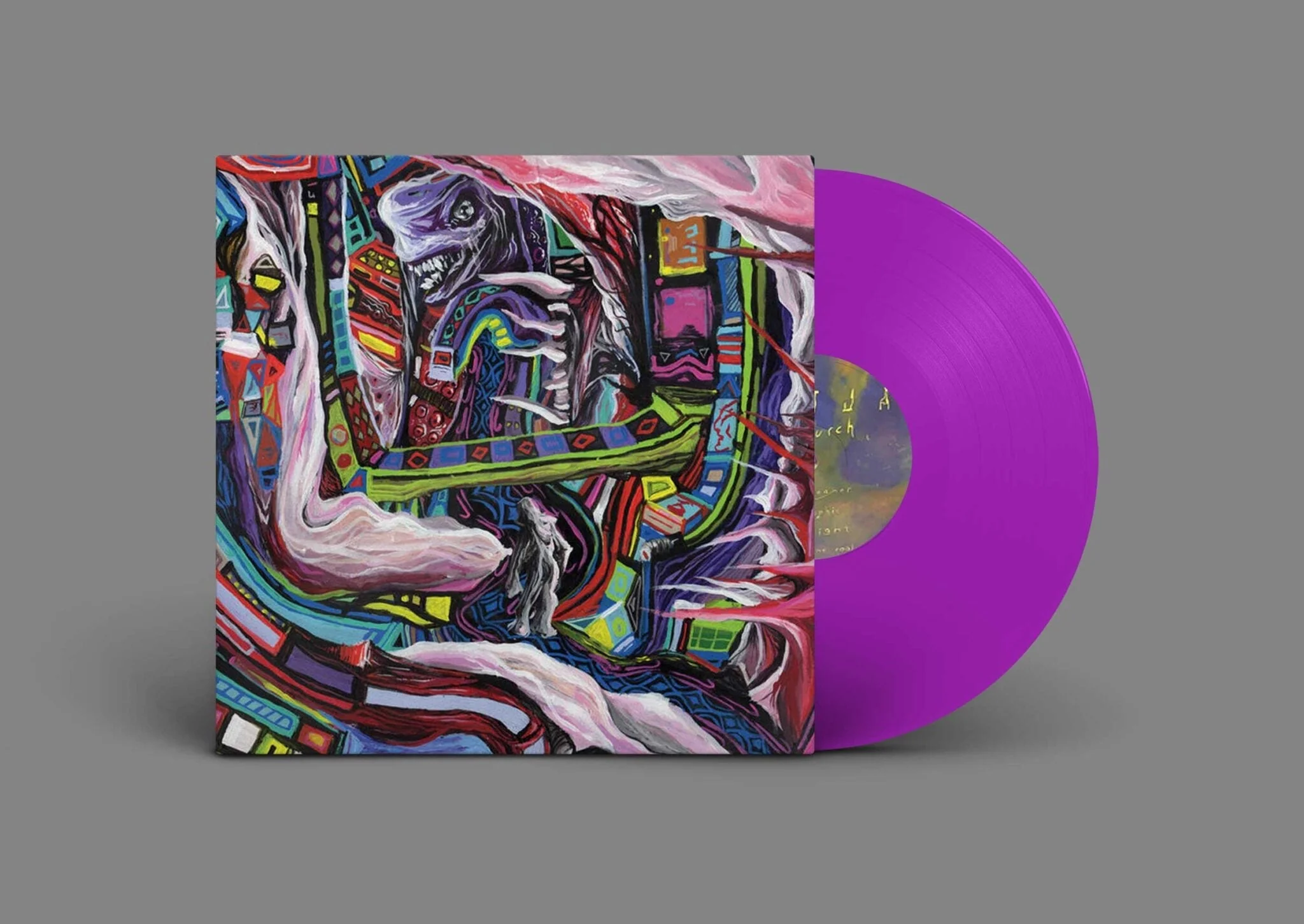 YAUTJA 'THE LURCH' LP - NEON VIOLET