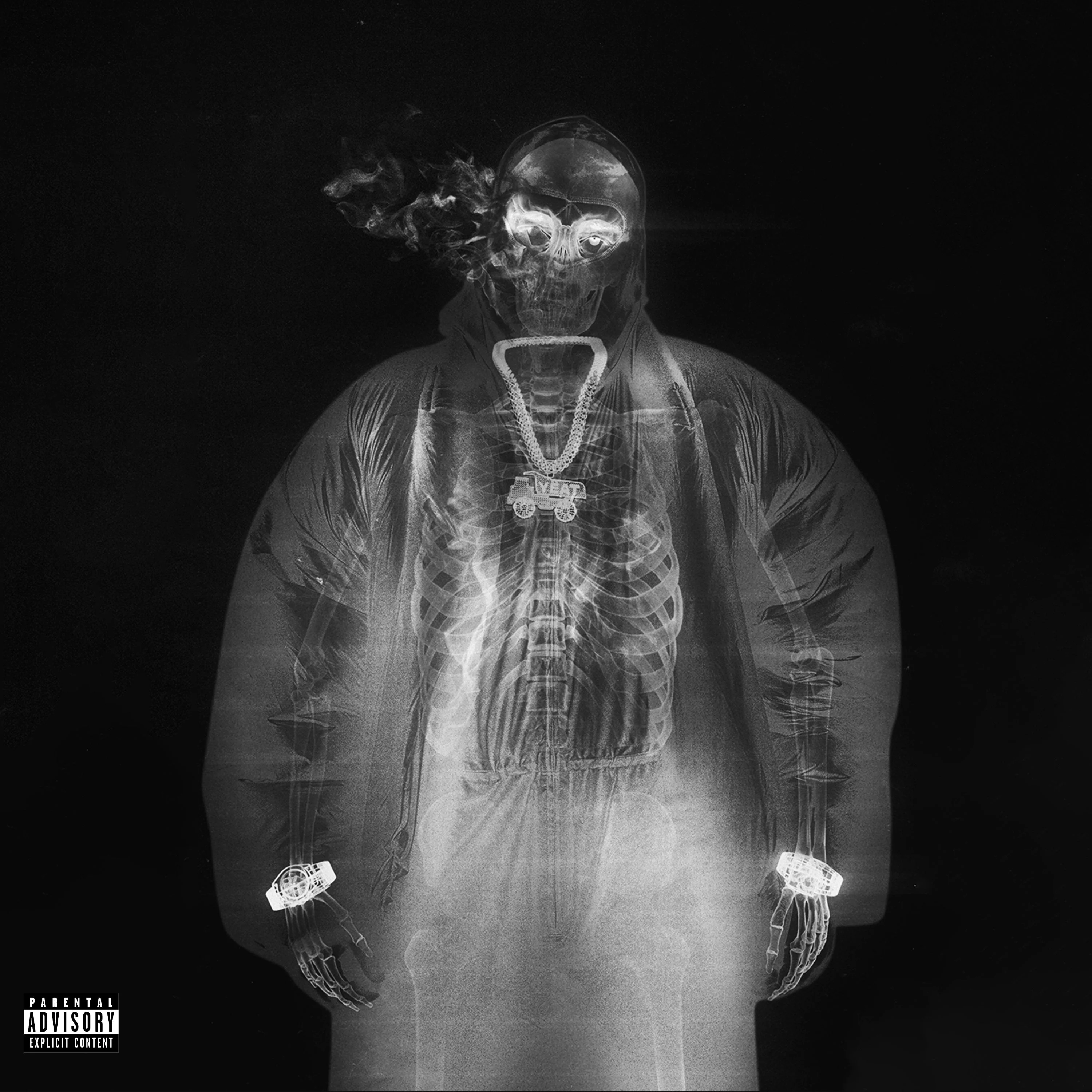 YEAT 'AFTËRLYFE' 2LP - TRANSLUCENT BLACK ICE - Image 2