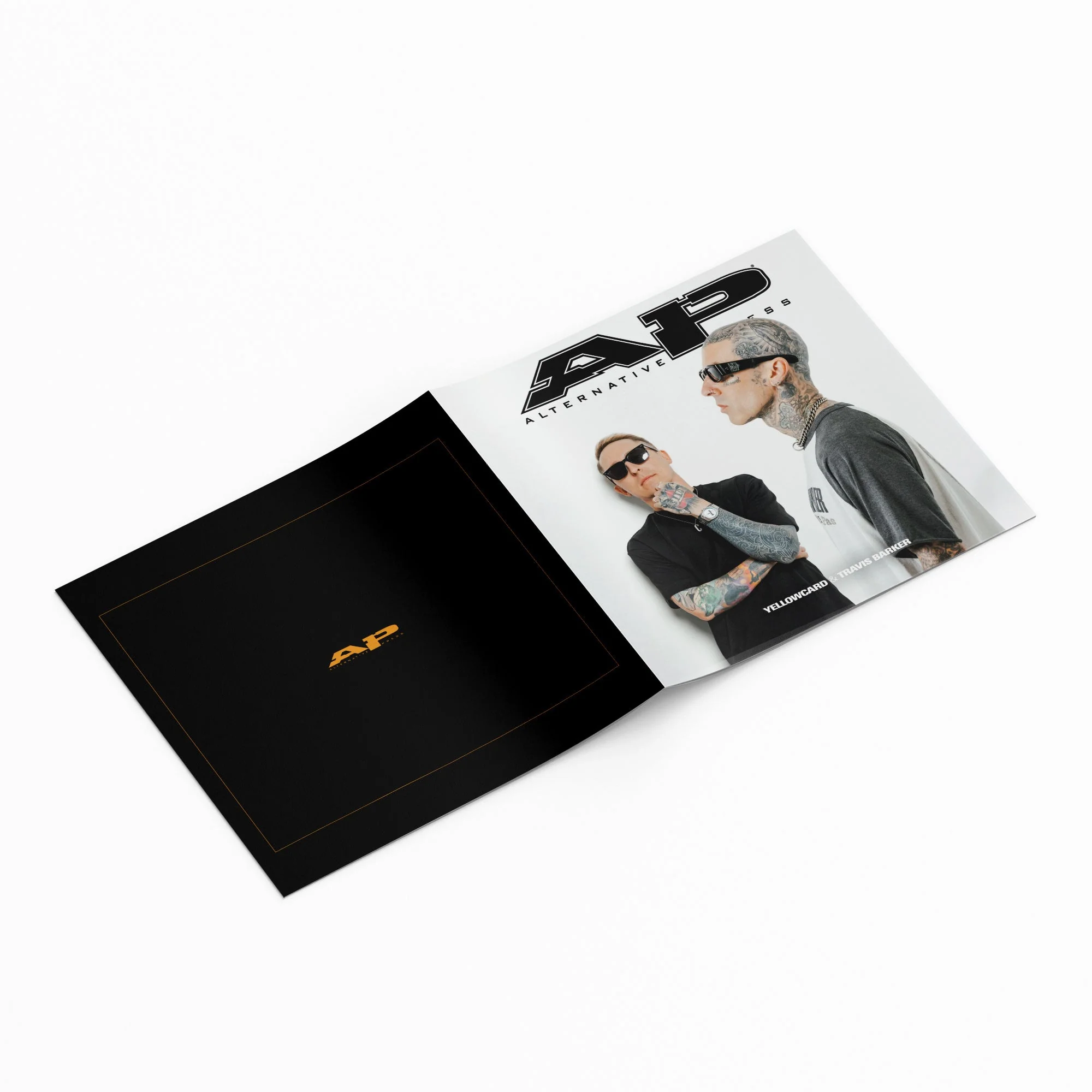 YELLOWCARD ‘BETTER DAYS’ ALT PRESS SPECIAL LIMITED EDITION VERSION - BLUE/ORANGE/SPLATTER + COLLECTORS ZINE - Image 4