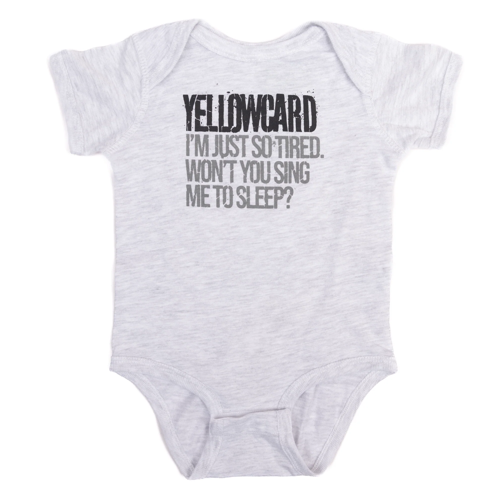 YELLOWCARD "TIRED" ONESIE