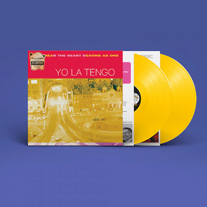 YO LA TENGO 'I CAN HEAR THE HEART BEATING AS ONE' 2LP - YELLOW