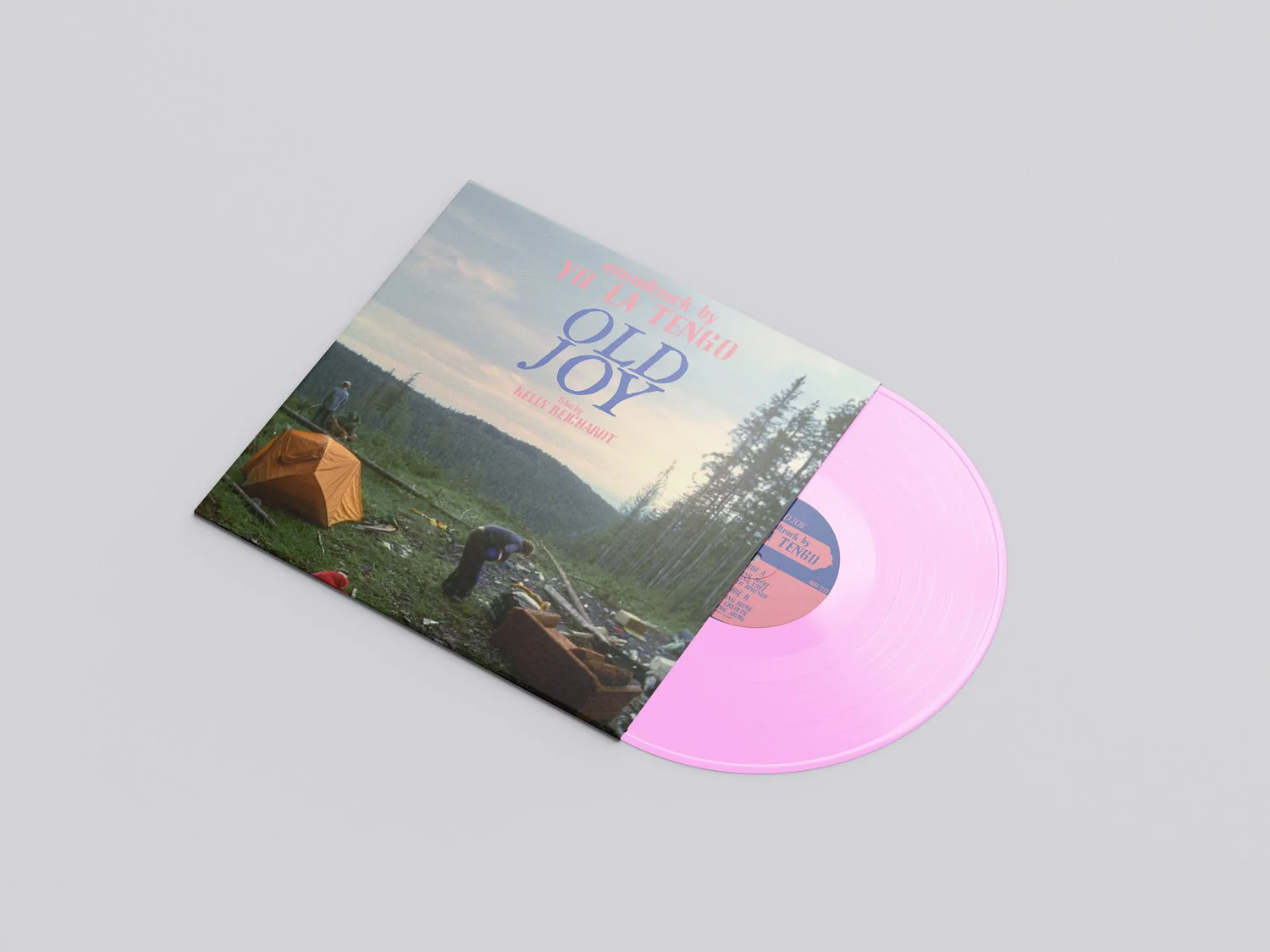 YO LA TENGO 'OLD JOY' LP - TRANSPARENT PINK