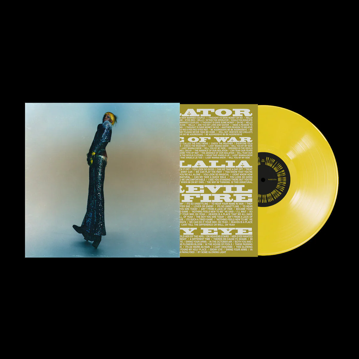 YVES TUMOR 'PRAISE A LORD WHO CHEWS BUT WHICH DOES NOT CONSUME; (OR SIMPLY, HOT BETWEEN WORLDS)' LP - YELLOW