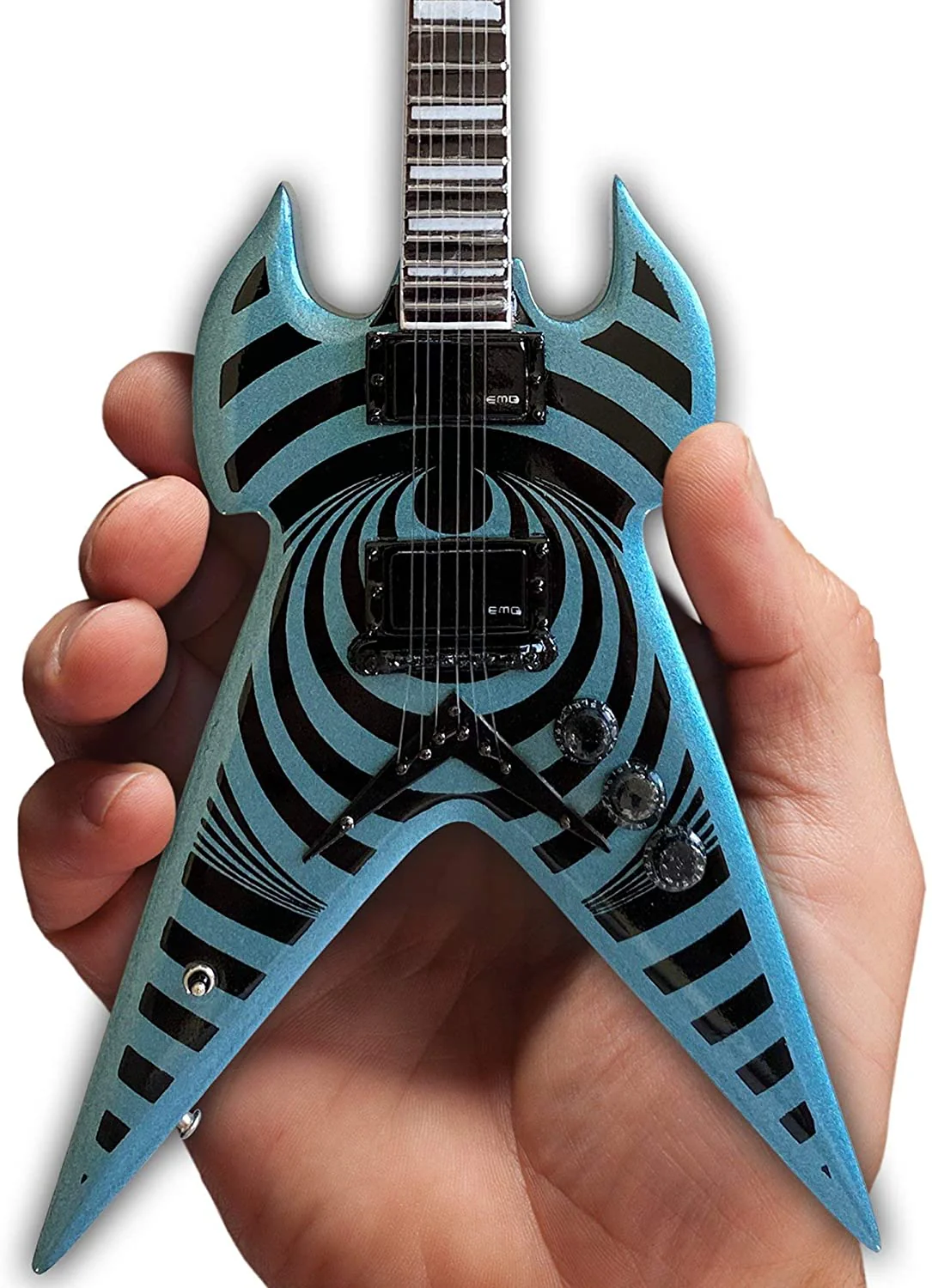 ZAKK WYLDE - WARHAMMER PELHAM BLUE VERTIGO MINI GUITAR - Image 2