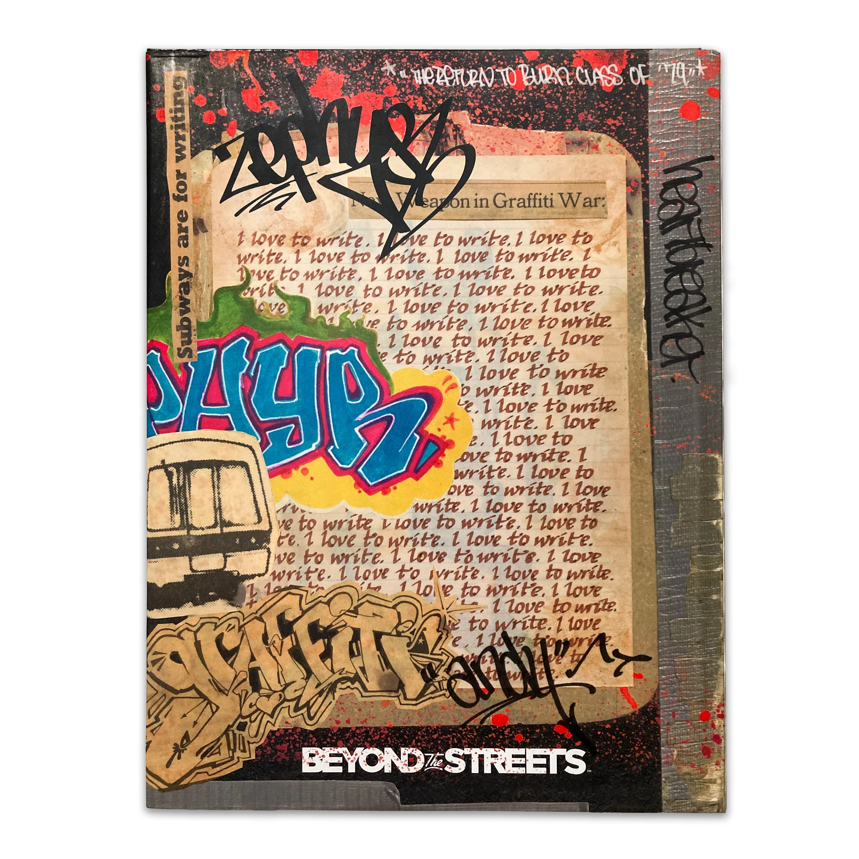 ZEPHYR 'GRAFFITI BLACK BOOK/SCRAPBOOK: 1978 & BEYOND' BOOK - Image 23